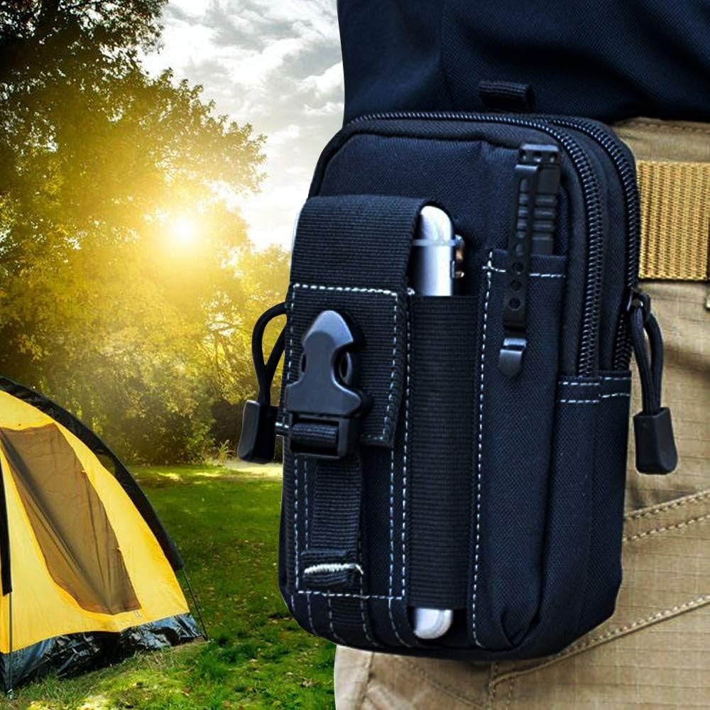 Edc Carry Bag - Tactical Molle Belt Pouch Military Waist