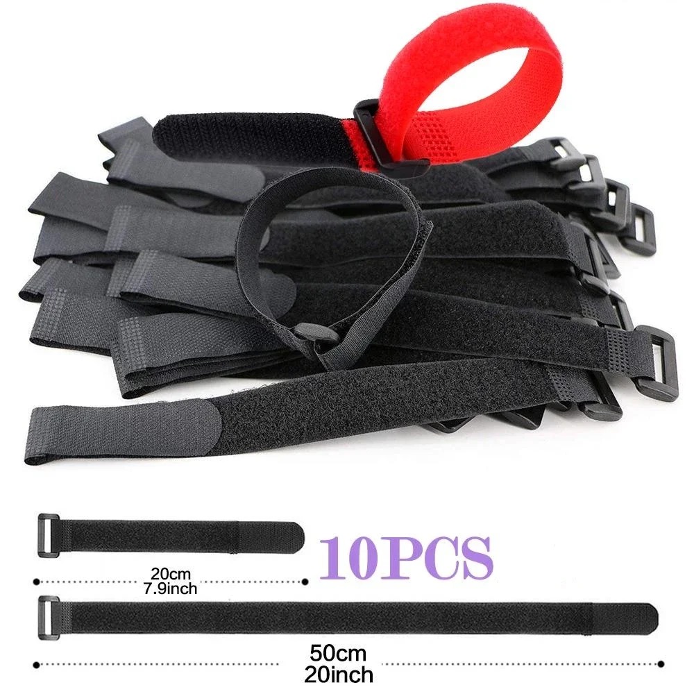 Gear Tie Reusable - Wholesale 10pcs Hook and Loop Reusable