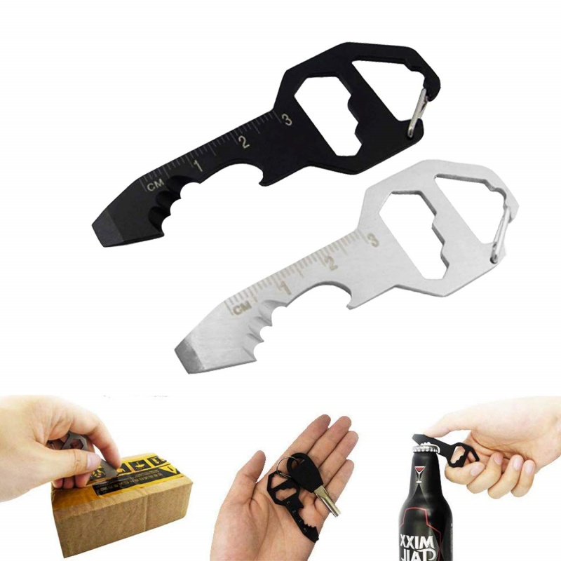 Stainless Steel 6-in-1 EDC Poc - Edc Daily Carry ulasan dan harga