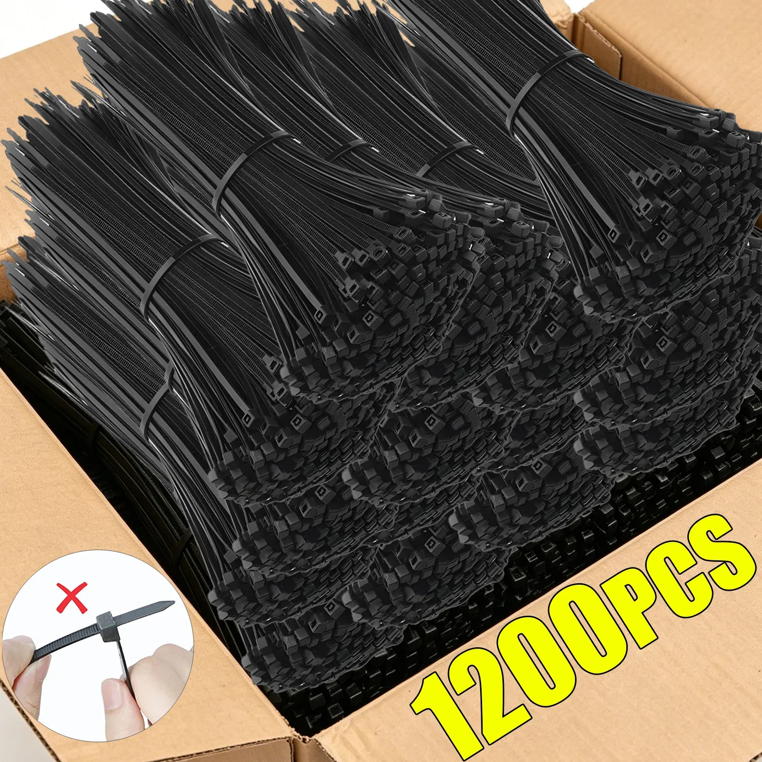 Nylon Cable Ties Reusable Self - Gear Tie Reusable ulasan dan harga