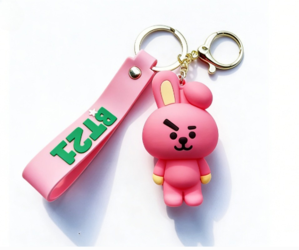 New 2026 BT21 Koya RJ Shooky C - Carabiner Keychain ulasan dan harga