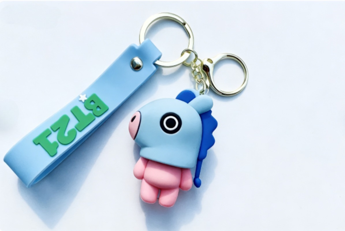 New 2026 BT21 Koya RJ Shooky C - Carabiner Keychain ulasan dan harga