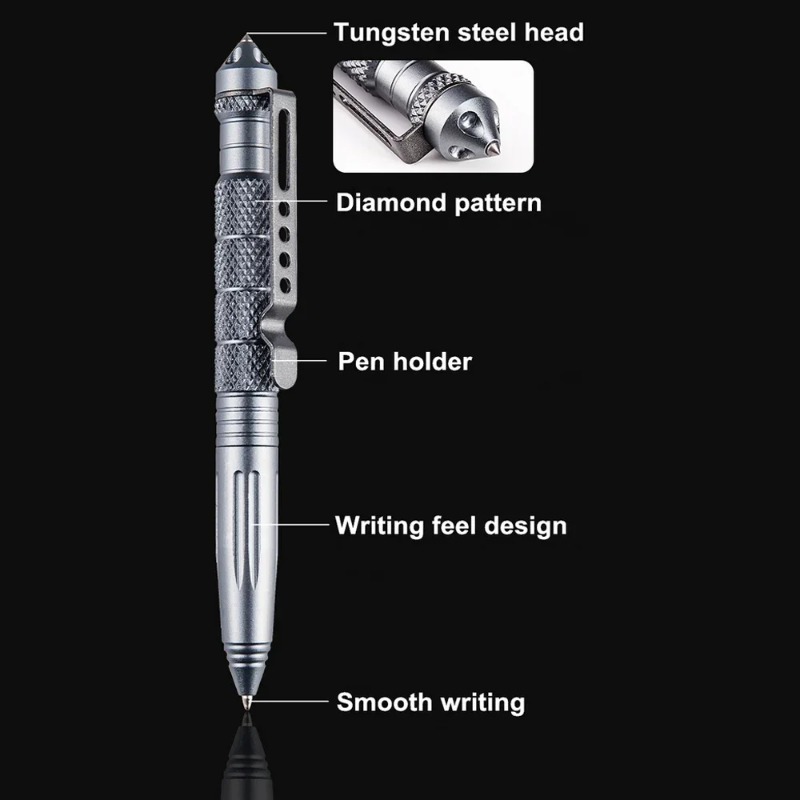 Multifunction Military Tactica - Pen Tactical Glass ulasan dan harga