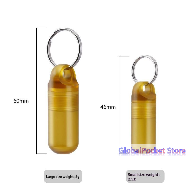 [TG823]Small PEI Pill Bottle M - Edc Pill Carry ulasan dan harga