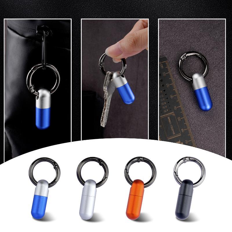 NEW Aluminum Alloy Waterproof  - Edc Pill Carry ulasan dan harga