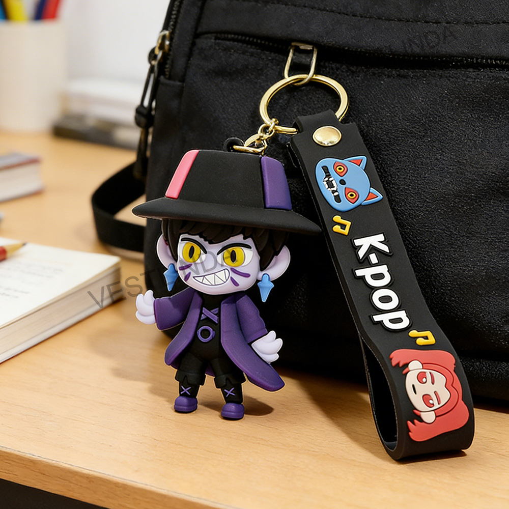 Hot-selling KPop Demon Hunter  - Carabiner Keychain ulasan dan harga