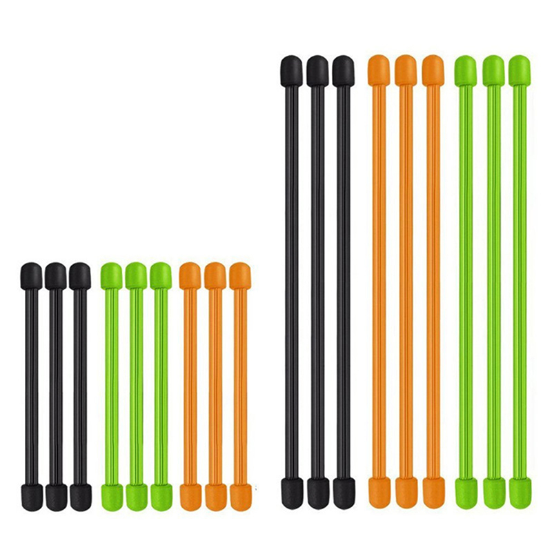 5PCS Silicone Zip Ties, Steel  - Gear Tie Reusable ulasan dan harga