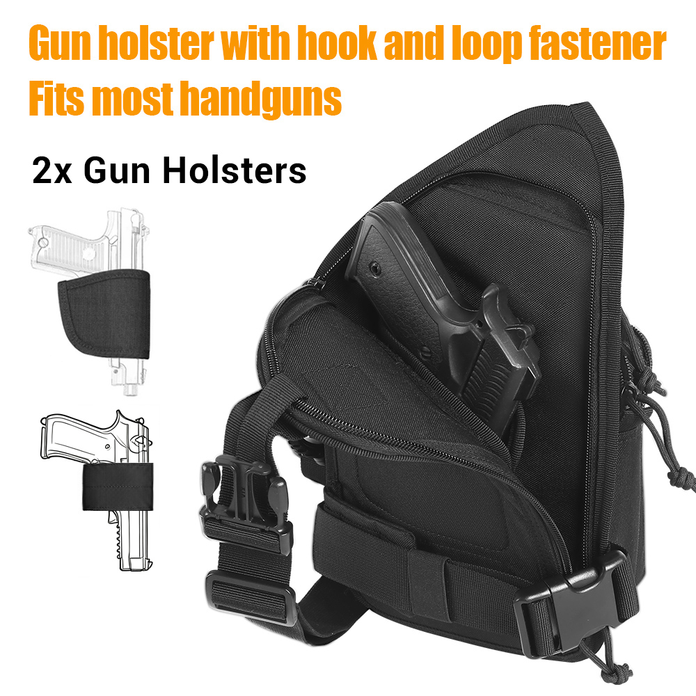Tactical Pistol Gun Storage Ba - Edc Concealed Carry ulasan dan harga