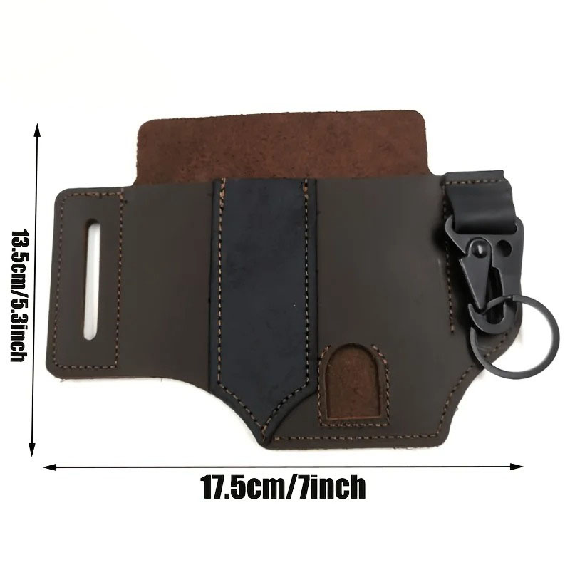 PU Leather EDC Belt Multitool  - Edc Carry Bag For Men ulasan dan harga