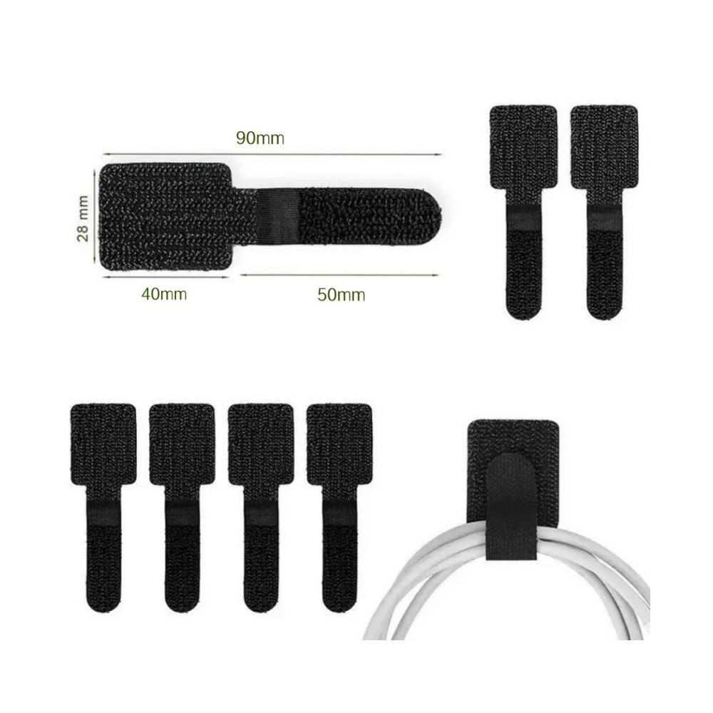 Self Adhesive Reusable Cable T - Gear Tie Reusable ulasan dan harga