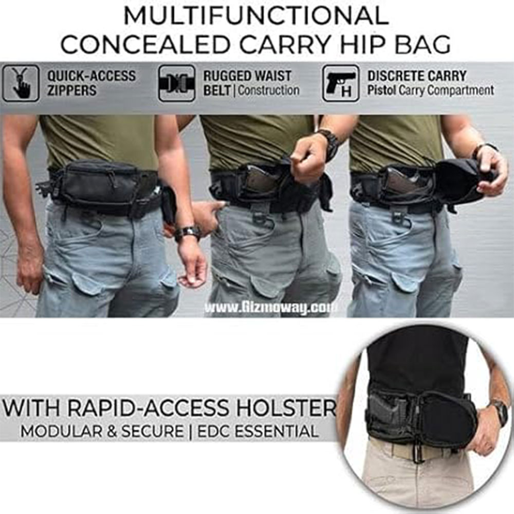 Tactical Pistol Bag Gun Bag Co - Edc Carry Gun ulasan dan harga