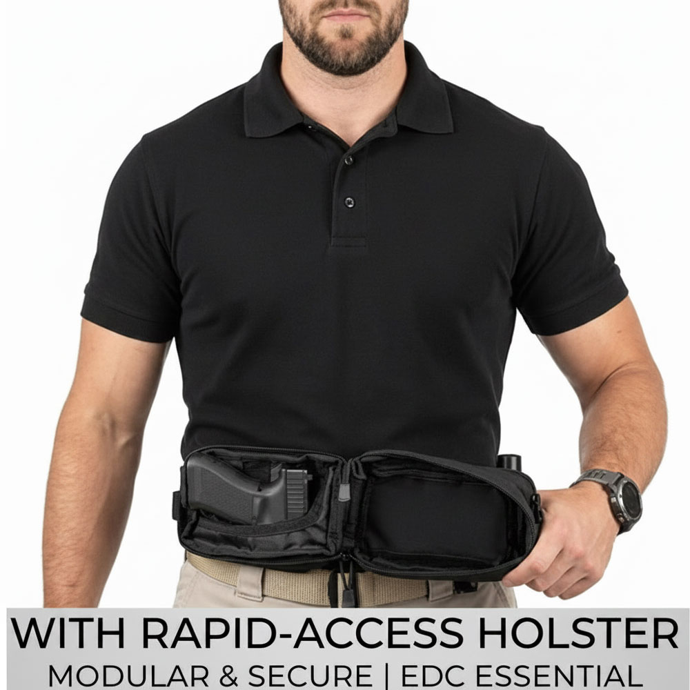Tactical Pistol Bag Gun Bag Co - Edc Carry Gun ulasan dan harga