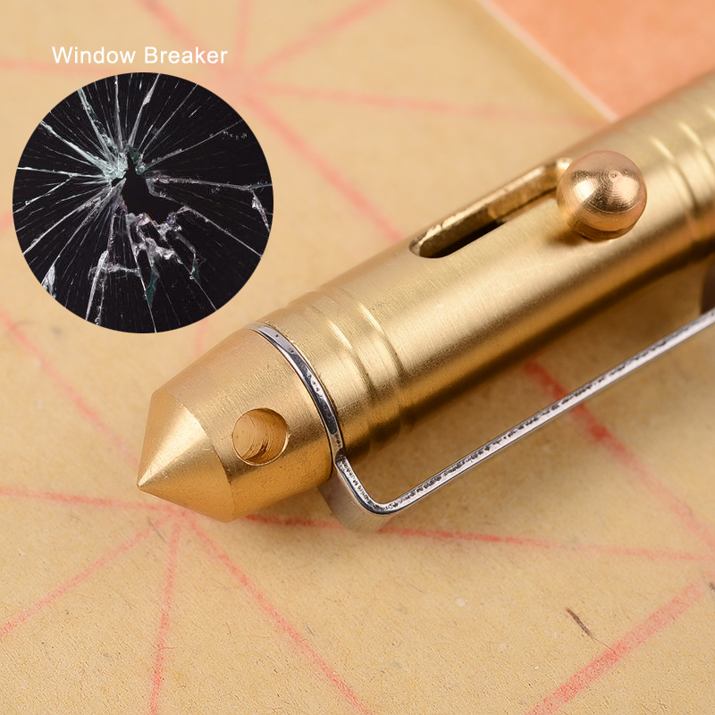 High Quality Brass Tactical Pe - Pen Tactical Glass ulasan dan harga