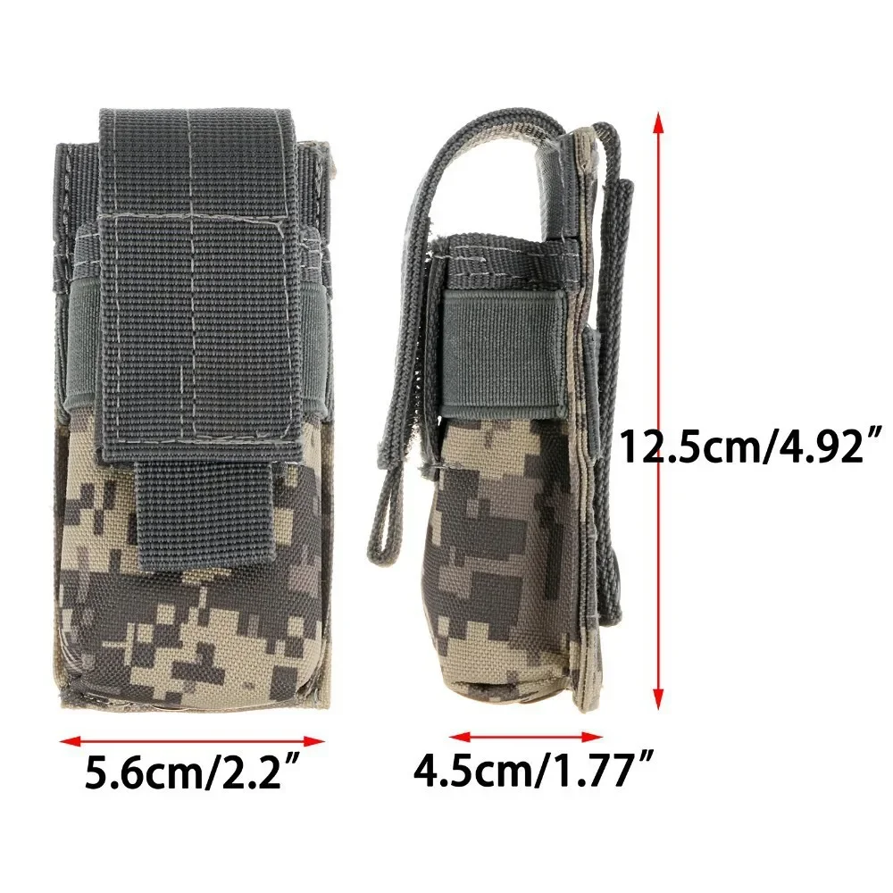 Tactical Molle Flashlight Pouc - Appendix Carry Edc ulasan dan harga