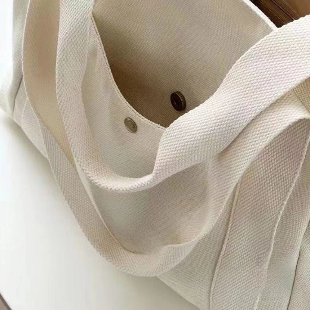 Large Capacity Canvas Tote Bag - Edc Carry Bag ulasan dan harga