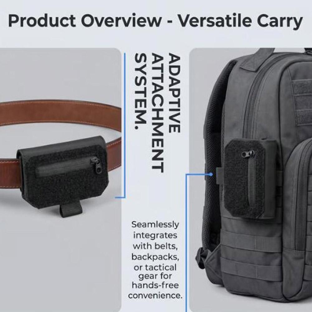 Compact Belt Pouch Mini EDC Po - Edc Carry Bag ulasan dan harga