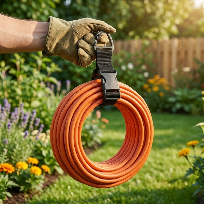 4 PCS Adjustable Garden Hose S - Gear Tie Reusable ulasan dan harga