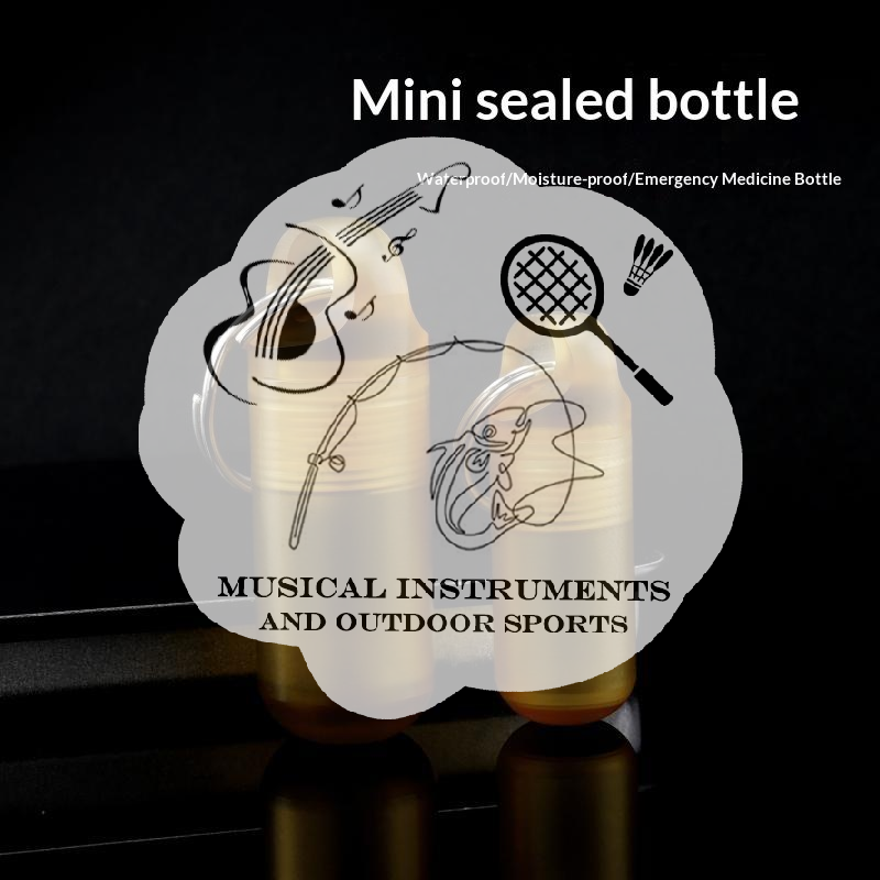 Small PEI Pill Bottle Multifun - Edc Pill Carry ulasan dan harga