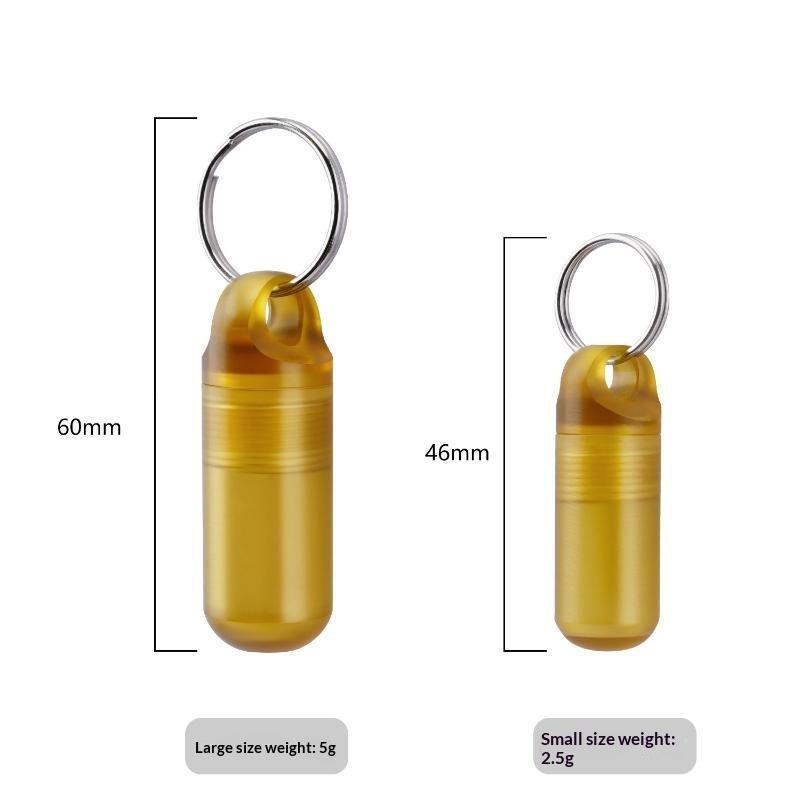 Small PEI Pill Bottle Multifun - Edc Pill Carry ulasan dan harga