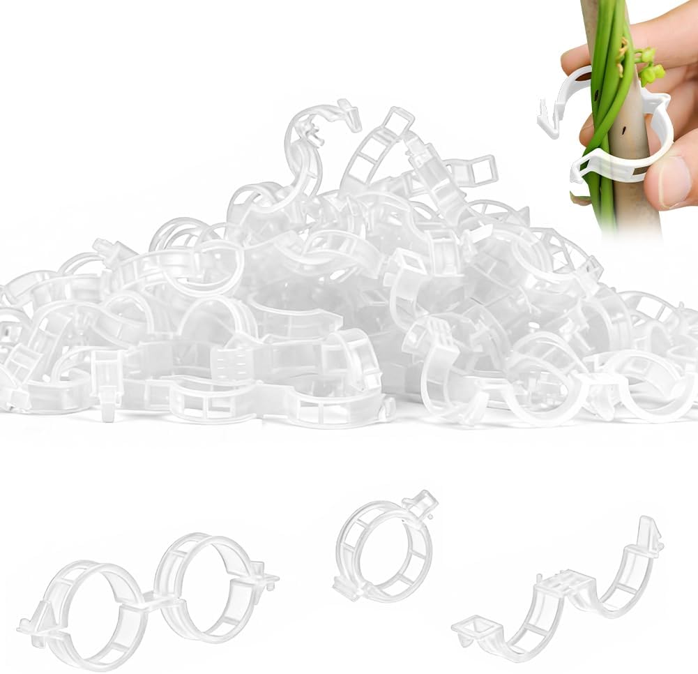 100PCS Plant Support Clips Reu - Gear Tie Reusable ulasan dan harga