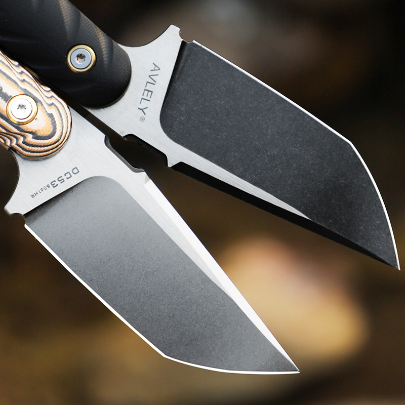 High-hardness DC53 steel strai - Edc Fixed Blade Deep Carry ulasan dan harga