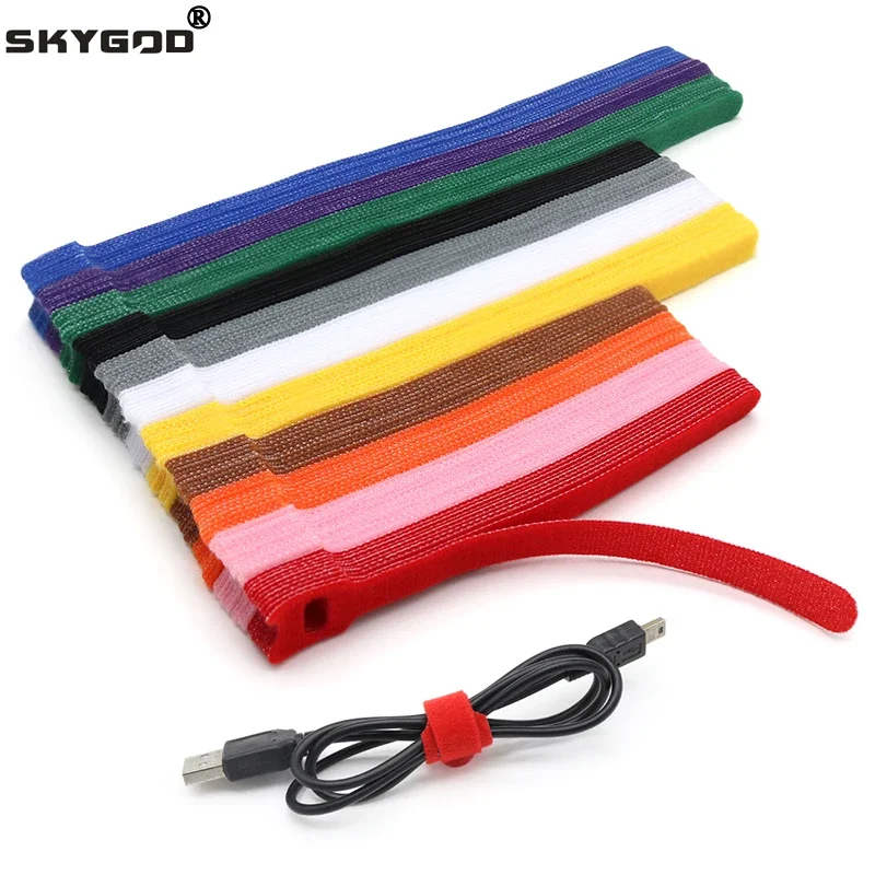 50/100pcs Releasable Cable Tie - Gear Tie Reusable ulasan dan harga
