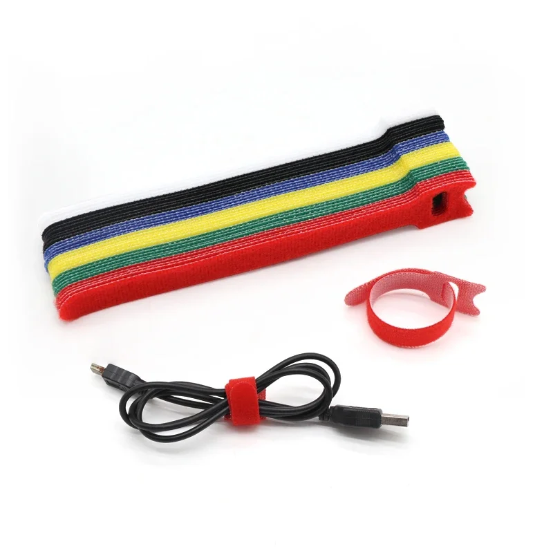 50/100pcs Releasable Cable Tie - Gear Tie Reusable ulasan dan harga
