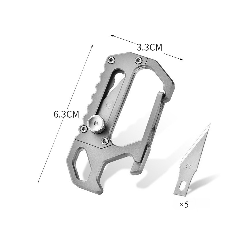 Titanium Alloy EDC Portable Ke - Edc Carry Backpack ulasan dan harga
