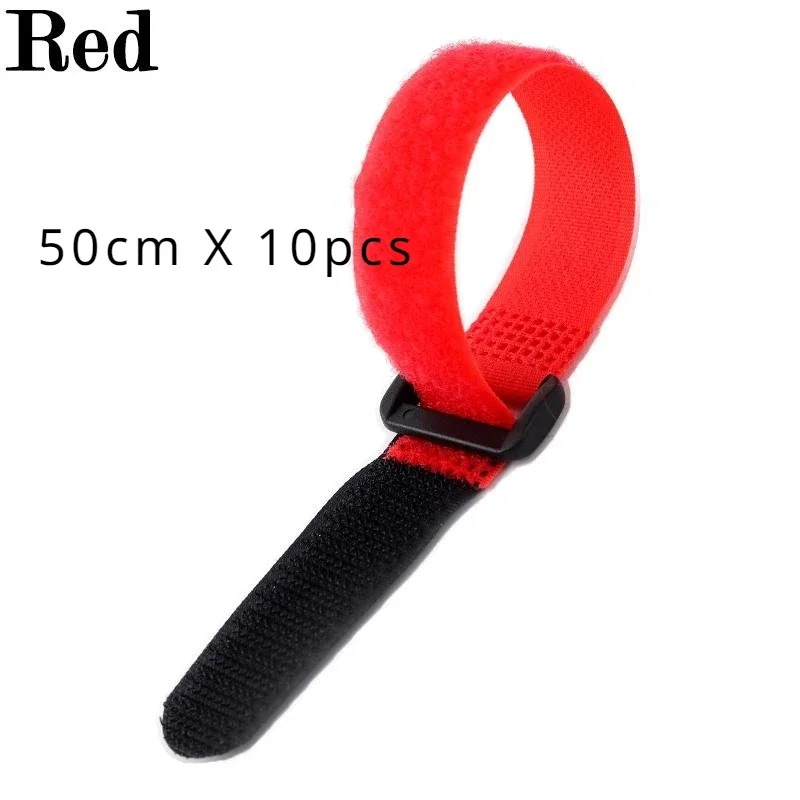 Wholesale 10pcs Hook and Loop  - Gear Tie Reusable ulasan dan harga