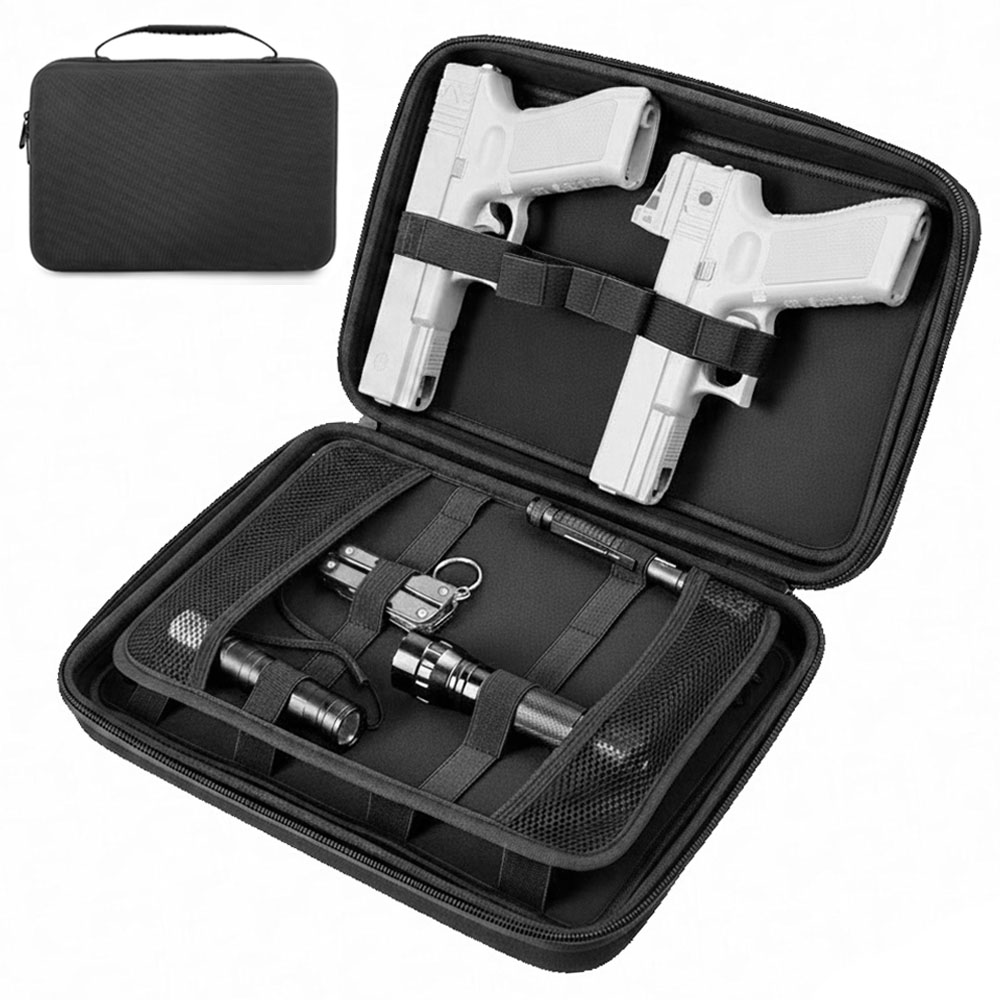 Tactical Pistol Gun Case Dual  - Appendix Carry Edc ulasan dan harga