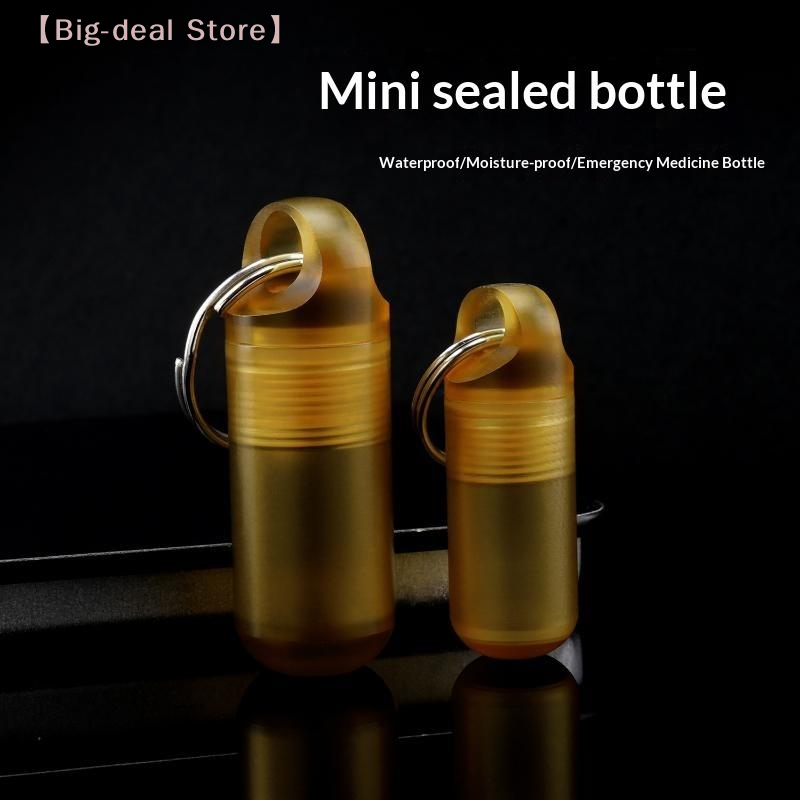 【M】Small PEI Pill Bottle Multi - Edc Daily Carry ulasan dan harga