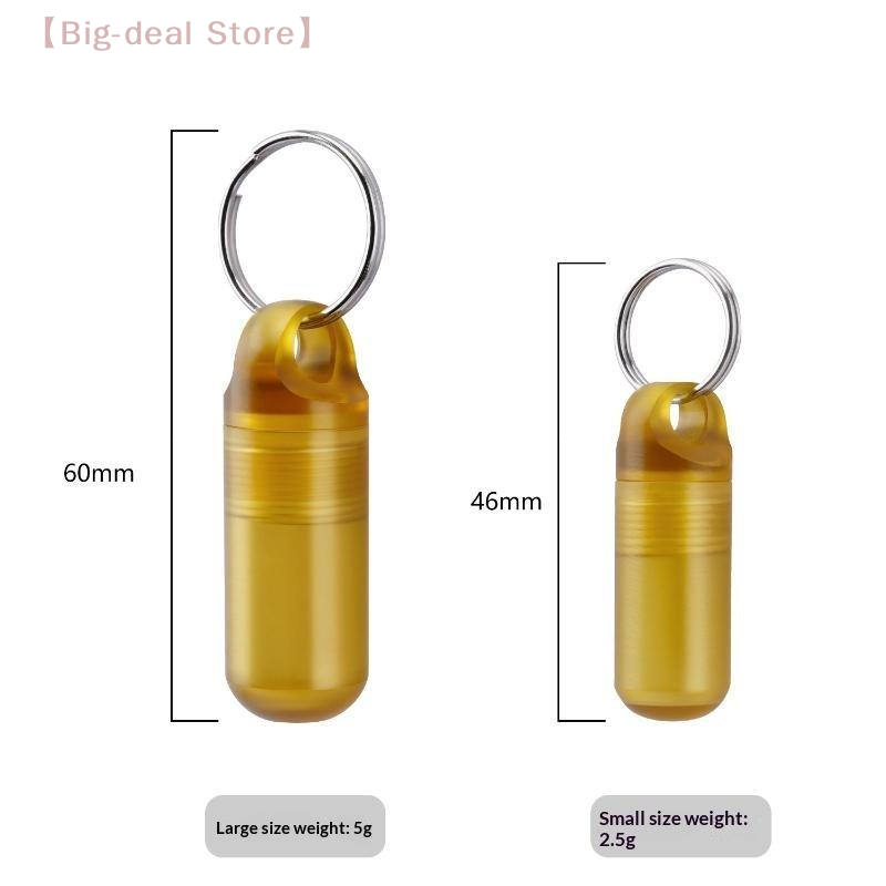 【M】Small PEI Pill Bottle Multi - Edc Daily Carry ulasan dan harga