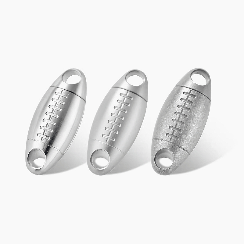 Titanium Rugby Shape Keychain  - Edc Carry Backpack ulasan dan harga