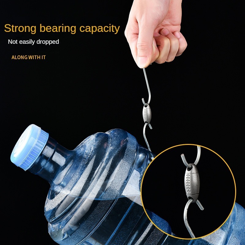 Titanium Rugby Shape Keychain  - Edc Carry Backpack ulasan dan harga