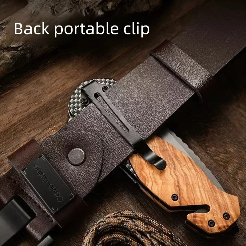Damascus Pattern Folding Knife - Edc Daily Carry ulasan dan harga