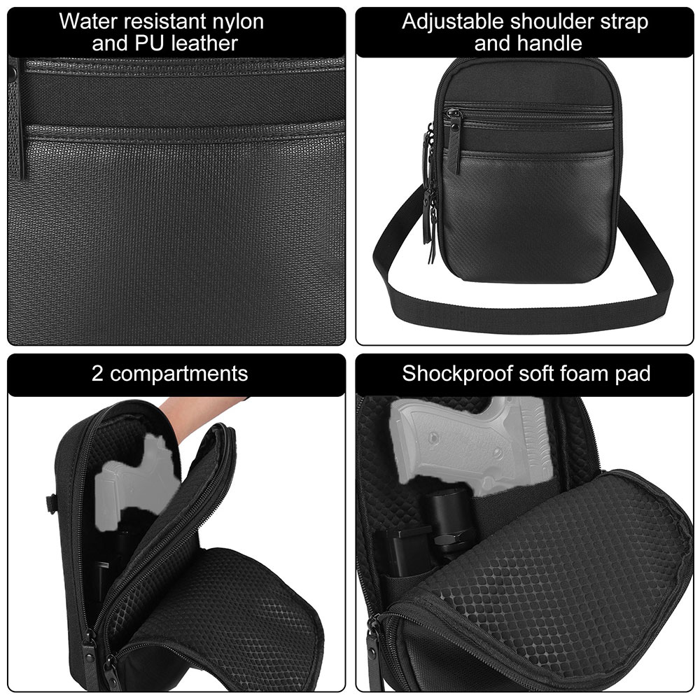 Tactical Gun Bag Concealed Car - Edc Concealed Carry ulasan dan harga