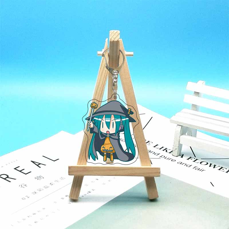 Hatsune Miku Anime Acrylic Cut - Carabiner Keychain ulasan dan harga