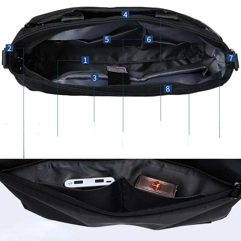 BJIAX File Bag Carrying Briefc - Edc Carry Bag ulasan dan harga