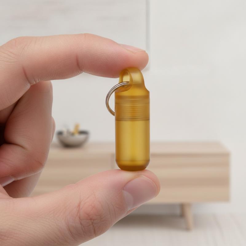 Small PEI Pill Bottle Multifun - Edc Pill Carry ulasan dan harga