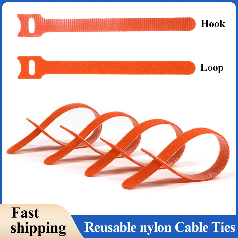 Orange T-type Reusable Fasteni - Gear Tie Reusable ulasan dan harga